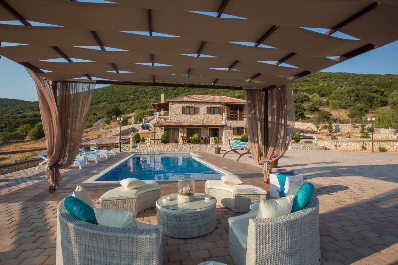 Piedra Villa Аргостоліон Екстер'єр фото